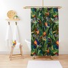 Vibrant Tropical Butterflies Shower Curtain 