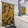 Vibrant Yellow Shower Curtain with Snazzy Design
