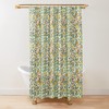 Victorian Inspired Fruit Pattern Shower Curtain - William Morris Bathroom Decor 
