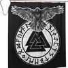 Viking Odin Thor God of Hammers Print Shower Curtain - Waterproof Bath Curtain with Bathroom Decor for Home