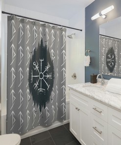 Viking Princess and Queen Shower Curtain - Symbol of Strength and Decoration