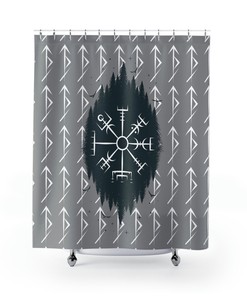 Viking Princess and Queen Shower Curtain - Symbol of Strength and Decoration