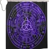 Viking Wiccan Wicca Print Shower Curtain - Waterproof Bathroom Decor for Home, Hotel, Office 