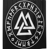 Vikings Norse Mythology Pagan Asatru Magical Rune Shower Curtain for Unique Bathroom Dcor