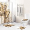 Vintage Aesthetic Shower Curtains With Butterfly Designs - Classic And Timeless Bathroom Decor Idea