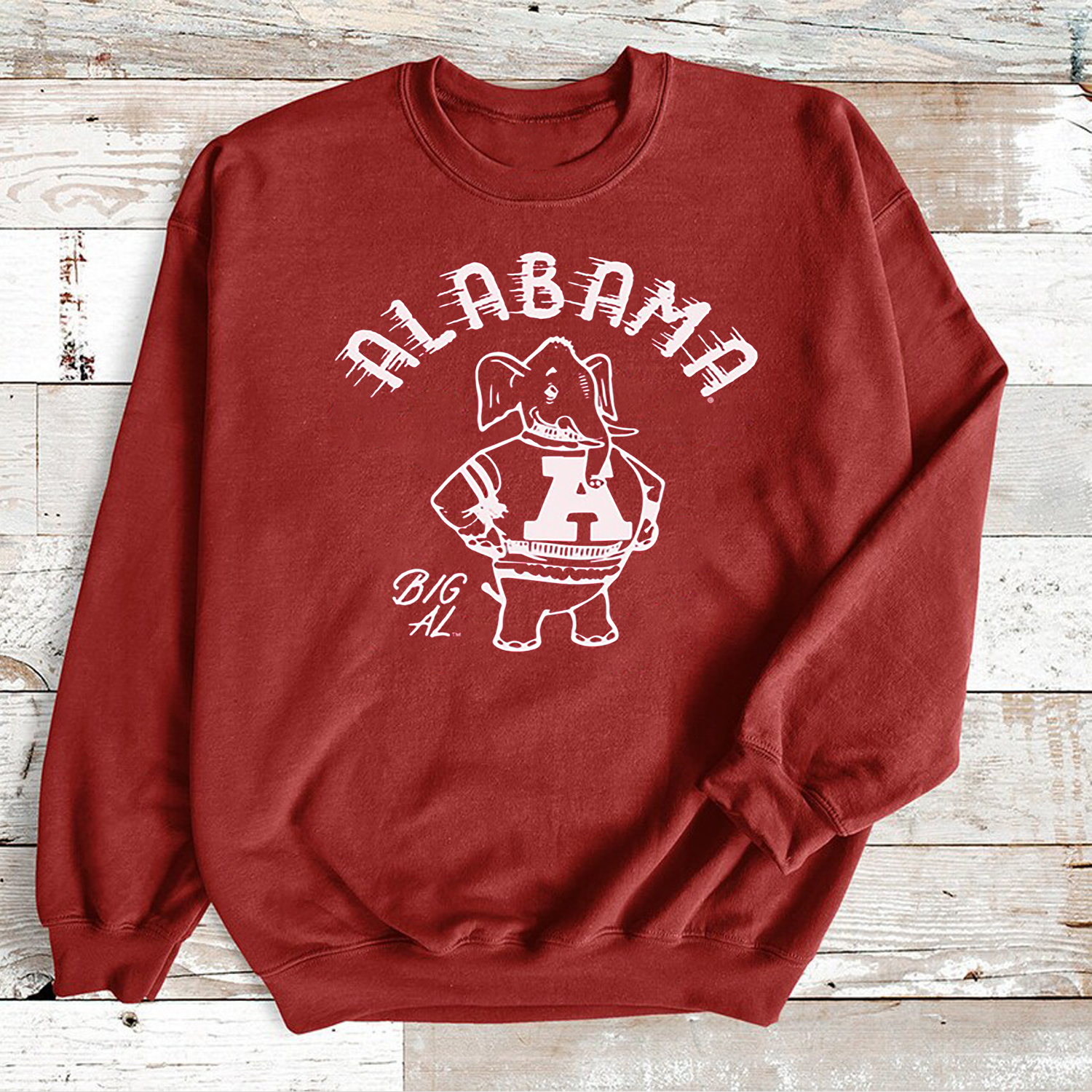 Vintage Alabama Big Al Crimson Shirt For Fans