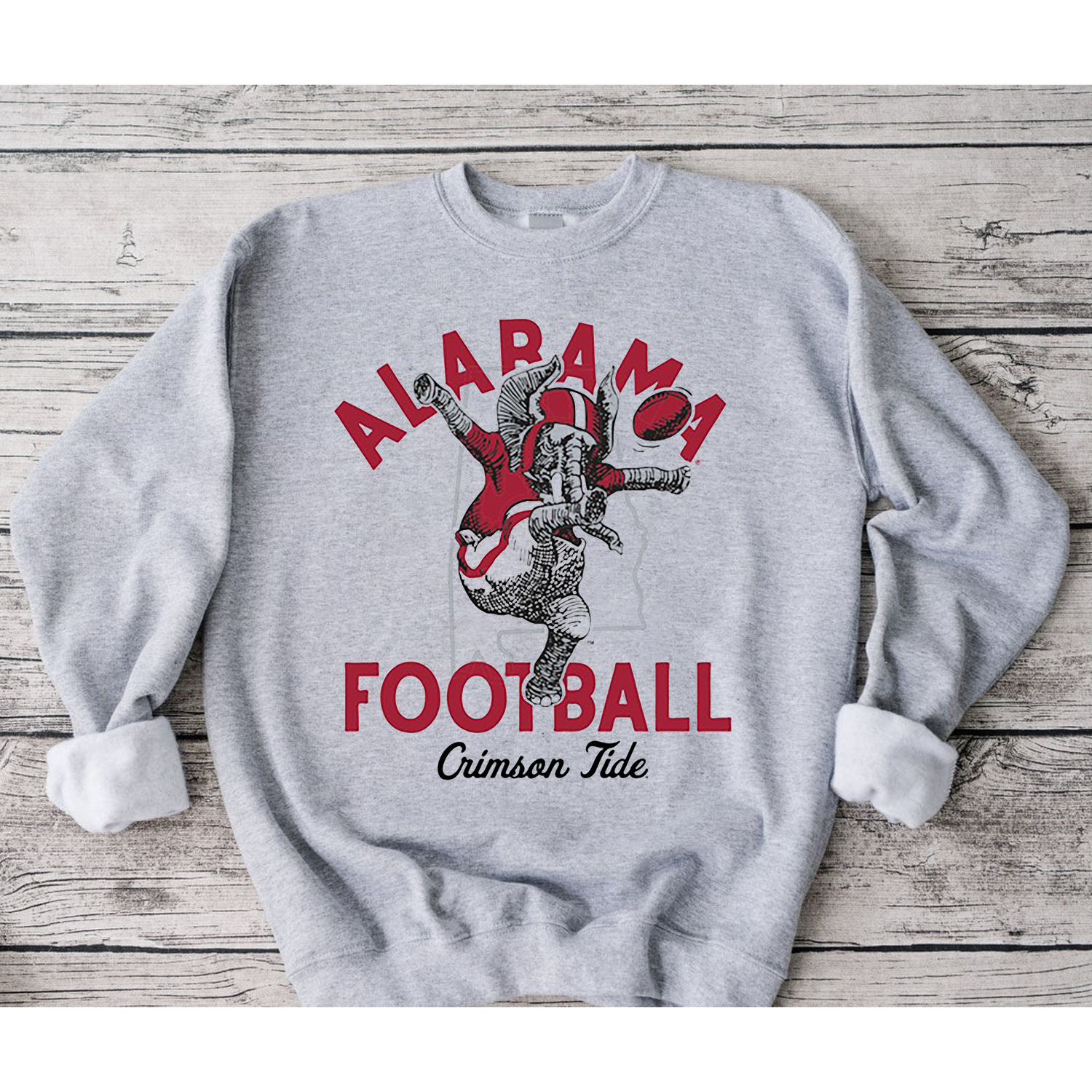 Vintage Alabama Football Tee For Fans