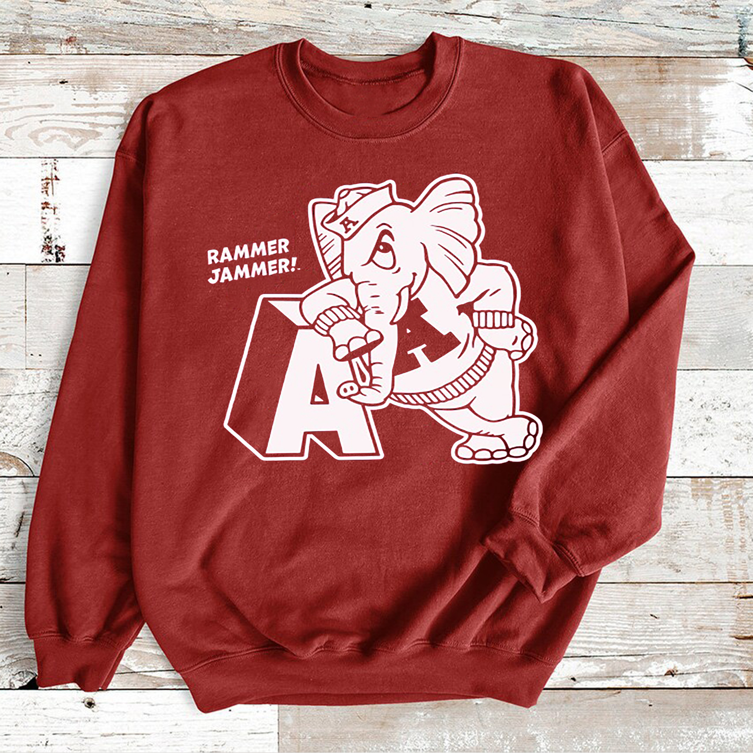 Vintage Alabama Rammer Jammer Mascot Tee For Fans