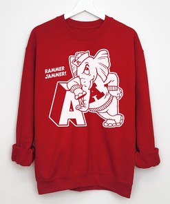 Vintage Alabama Rammer Jammer Mascot Tee For Fans