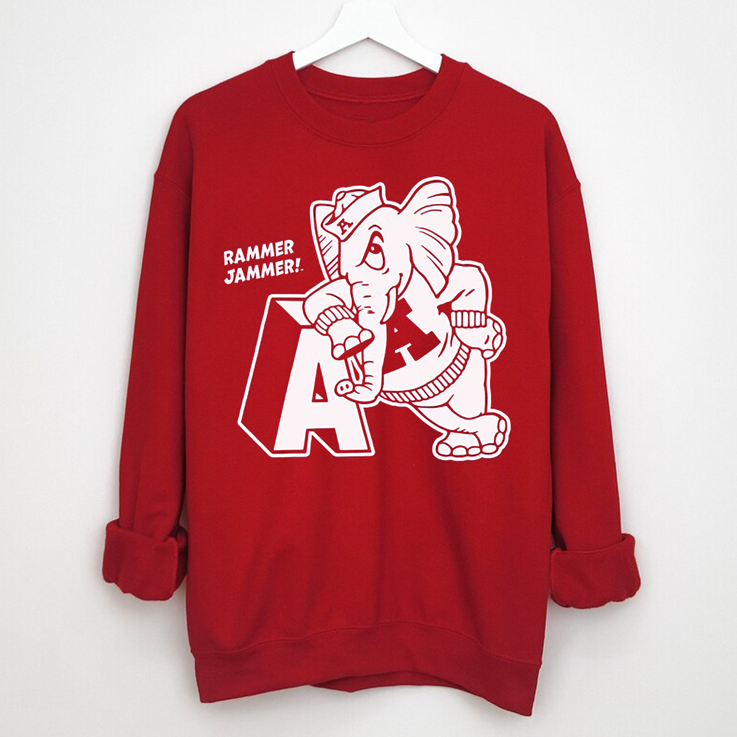 Vintage Alabama Rammer Jammer Mascot Tee For Fans