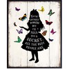 Vintage Alice In Wonderland Wall Art Poster For Girls Bedroom, Living Room, And Office - Unframed 8X10 Print