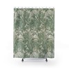 Vintage Art Nouveau Leaf Shower Curtain: A Graceful Addition To Your Vintage Bathroom Decor