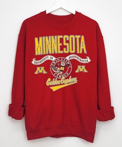 Vintage Basketball NCAA Sweatshirt & T Shirt - Minnesota Golden Gophers College Fan Gift