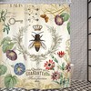 Vintage Bee - Primitive French Garden Rustic Nature Shower Curtain By Ambzek