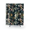 Vintage Boho Floral Shower Curtain