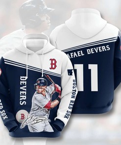 Vintage Boston Red Sox Custom All Over Print Hoodie 3D With 3D Graphic Print