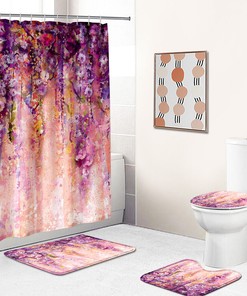 Vintage Botanical Shower Curtain, Bring Some Old-World Charm To Your Bathroom 