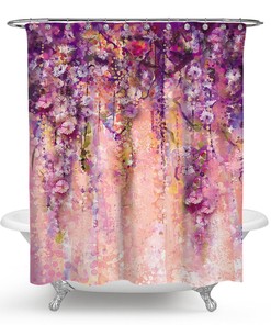 Vintage Botanical Shower Curtain, Bring Some Old-World Charm To Your Bathroom