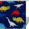 Vintage Dinosaur Shower Curtain For Prehistoric Charm