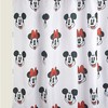 Vintage Disney Retro Mickey & Minnie Mouse Decorative Shower Curtain