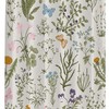 Vintage Floral Shower Curtain For A Victorian Bathroom