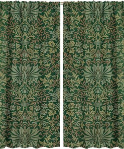 Vintage Garden Curtains In 63X63In Size For A Luxurious Look