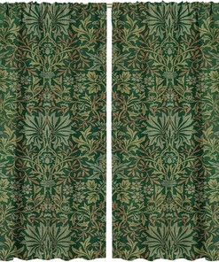Vintage Garden Curtains In 63X72In Size For A Spacious Window