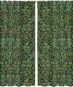 Vintage Garden Curtains In 72X63In Size To Make Your Window Grand