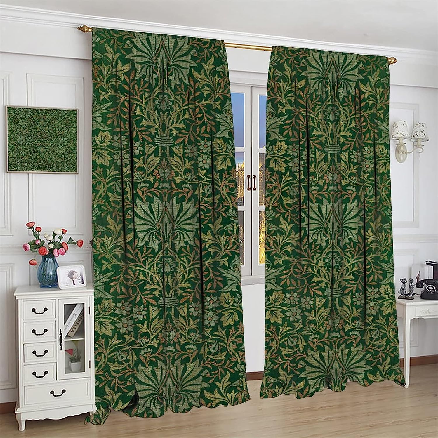 Vintage Garden Curtains In 72X63In Size To Make Your Window Grand - Image 4