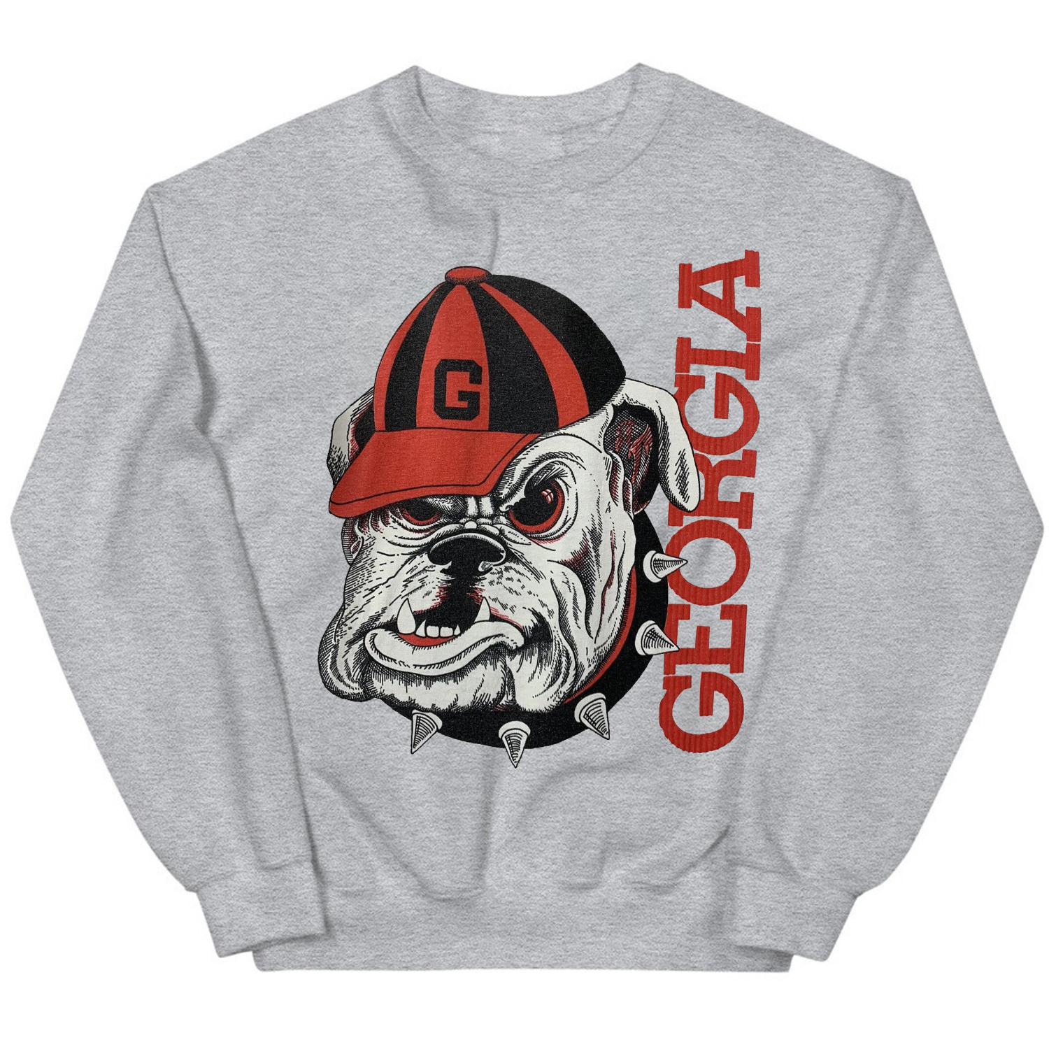 Vintage Georgia Bulldogs T-Shirt with Classic Team Logo - Classic Apparel for Fans