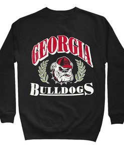 Vintage Georgia Bulldogs Tee with Bike Design - Perfect Apparel for Fans