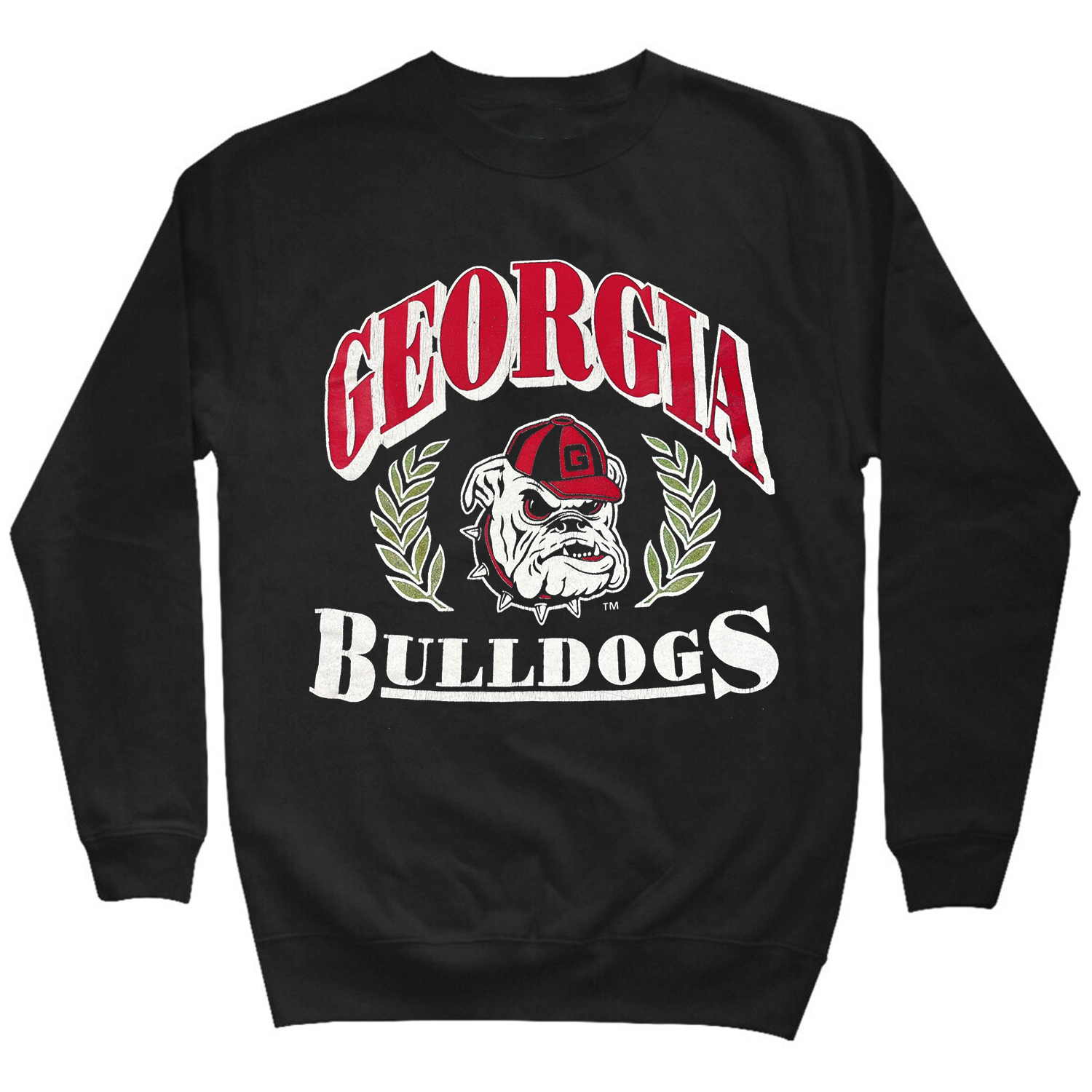 Vintage Georgia Bulldogs Tee with Bike Design - Perfect Apparel for Fans