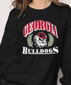 Vintage Georgia Bulldogs Tee with Bike Design - Perfect Apparel for Fans