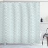 Vintage Lace Pattern Shower Curtain - Floral Print Design that Adds a Touch of Elegance to Your Bathroom 