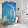 Vintage Mermaid Bathroom Decor Shower Curtain