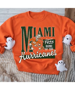 Vintage Miami Hurricanes Football 1980s NCAA T-Shirt Sweatshirt Fan Gift