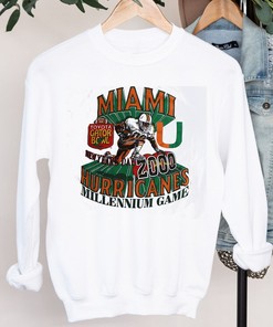 Vintage Miami Hurricanes Gator Bowl 2000 Football T-Shirt Sweatshirt Hoodie Fan Gift