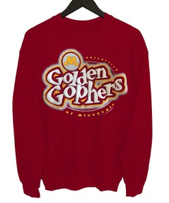 Vintage Minnesota Golden Gophers Crewneck Sweatshirt - T Shirt Hoodie Fan Gift
