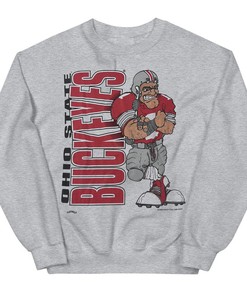 Vintage Ohio State Buckeyes Graphic Hoodie Sweatshirt Shirt for NCAA Fans