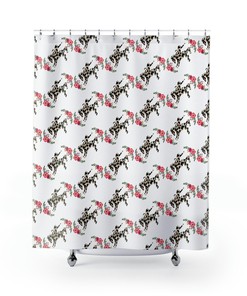 Vintage Shower Curtain for Retro Bathroom Decor, 72x72 - Vintage Bathroom Shower Curtains