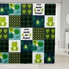 Vintage Style Cartoon Fruits Pineapples Sunglasses Shower Curtain For Your Bathroom