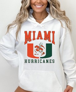 Vintage Style Miami Hurricanes NCAA Sweatshirt Fan Gift