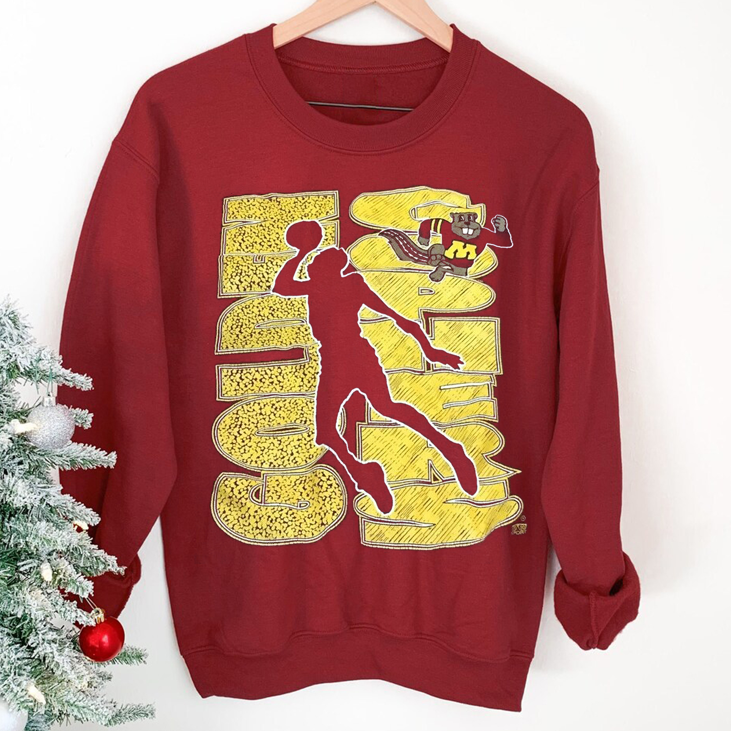Vintage Style Minnesota Golden Gophers Basketball NCAA Sweatshirt T Shirt - Hoodie Fan Gift