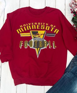 Vintage Style University of Minnesota Golden Gophers Ultimate Sports Wear Sweatshirt - T-Shirt Fan Gift