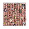 Vintage Tattoo Flash Novelty Shower Curtain with Old School Tattoo Design for Bathroom - Unbranded