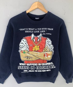 Vintage Top Five Ohio State Buckeyes Team Tee-Shirt