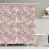 Vintage Tropical Pattern Shower Curtain, Classic Look for a Timeless Bathroom