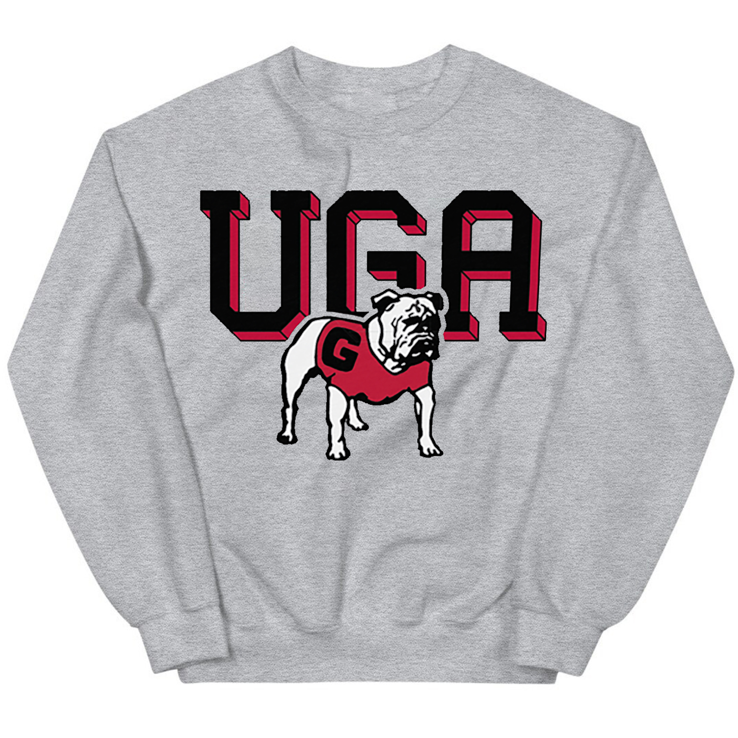 Vintage UGA Bulldogs Mascot T-Shirt - Classic Apparel for Fans