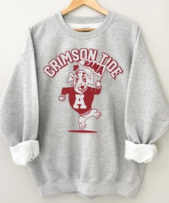 Vintage University Of Alabama Elephant Tee For Fans