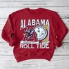 Vintage University of Alabama Crimson Tide NCAA Football Crewneck Sweatshirt, perfect for Fans